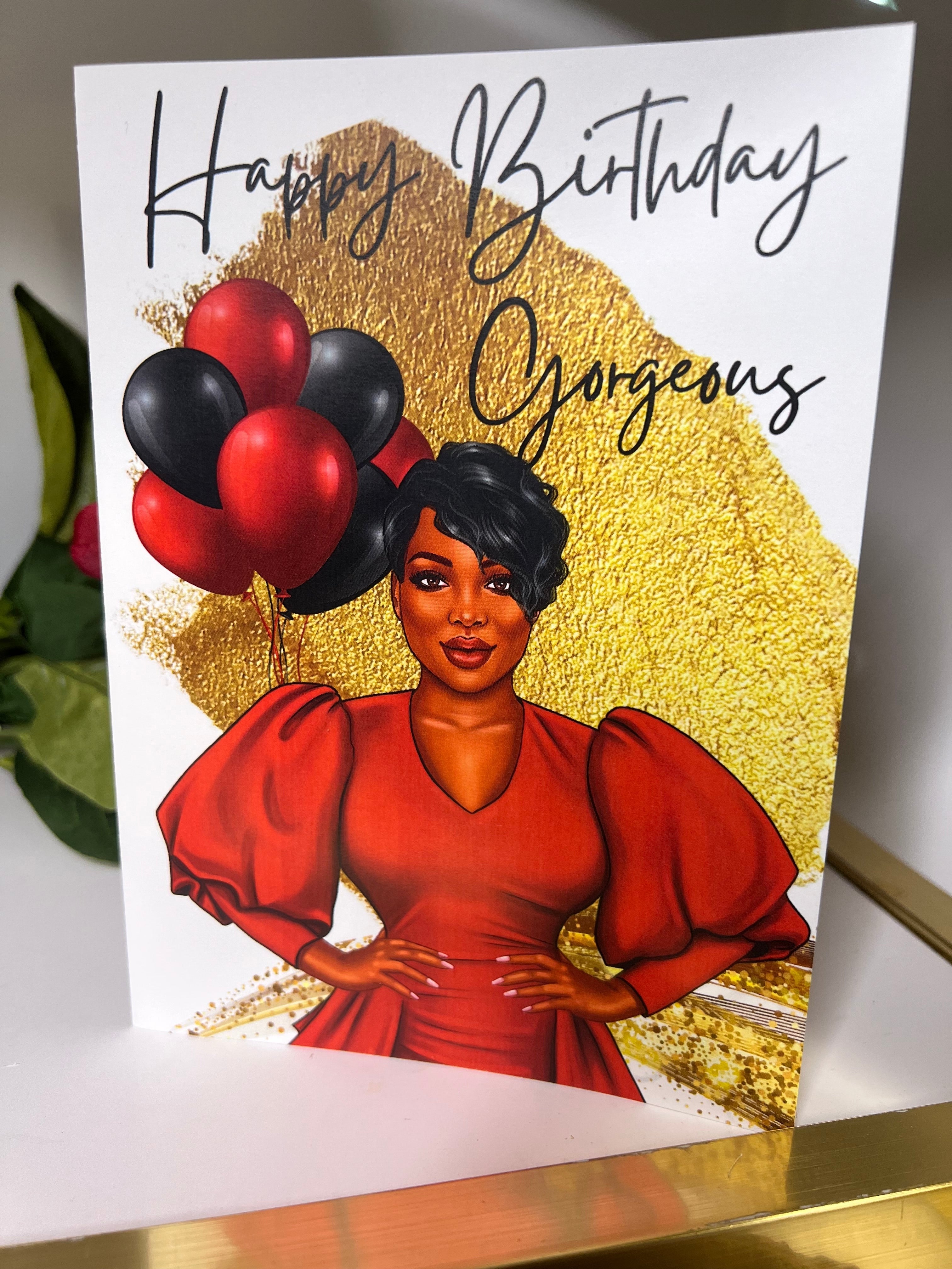 Happy Birthday Gorgeous Card – She-Rise Collections, LLC